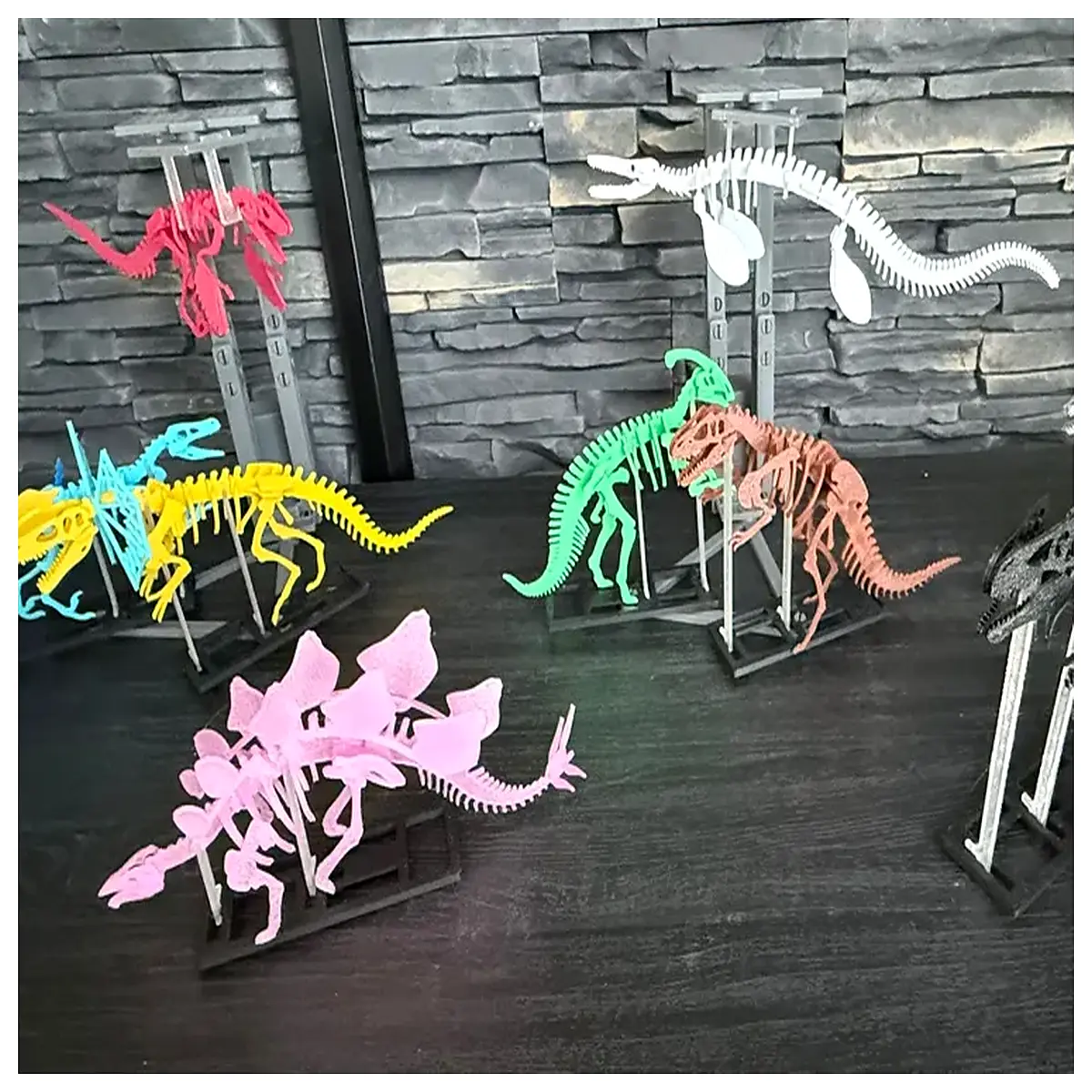 adult dinosaur jigsaw puzzle brain teaser educational science toy for kids