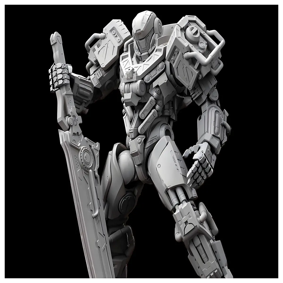 ling cage mark reborn dawn figure statue collectible anime toy