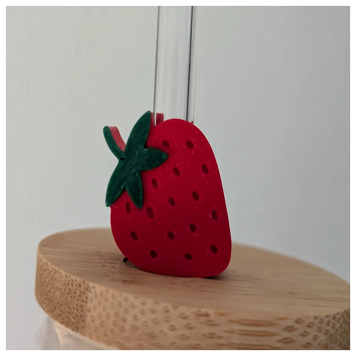 cute strawberry straw cleaner brush reusable long handle pipe cleaning tool for boba milk tea smoothie cup maintenance