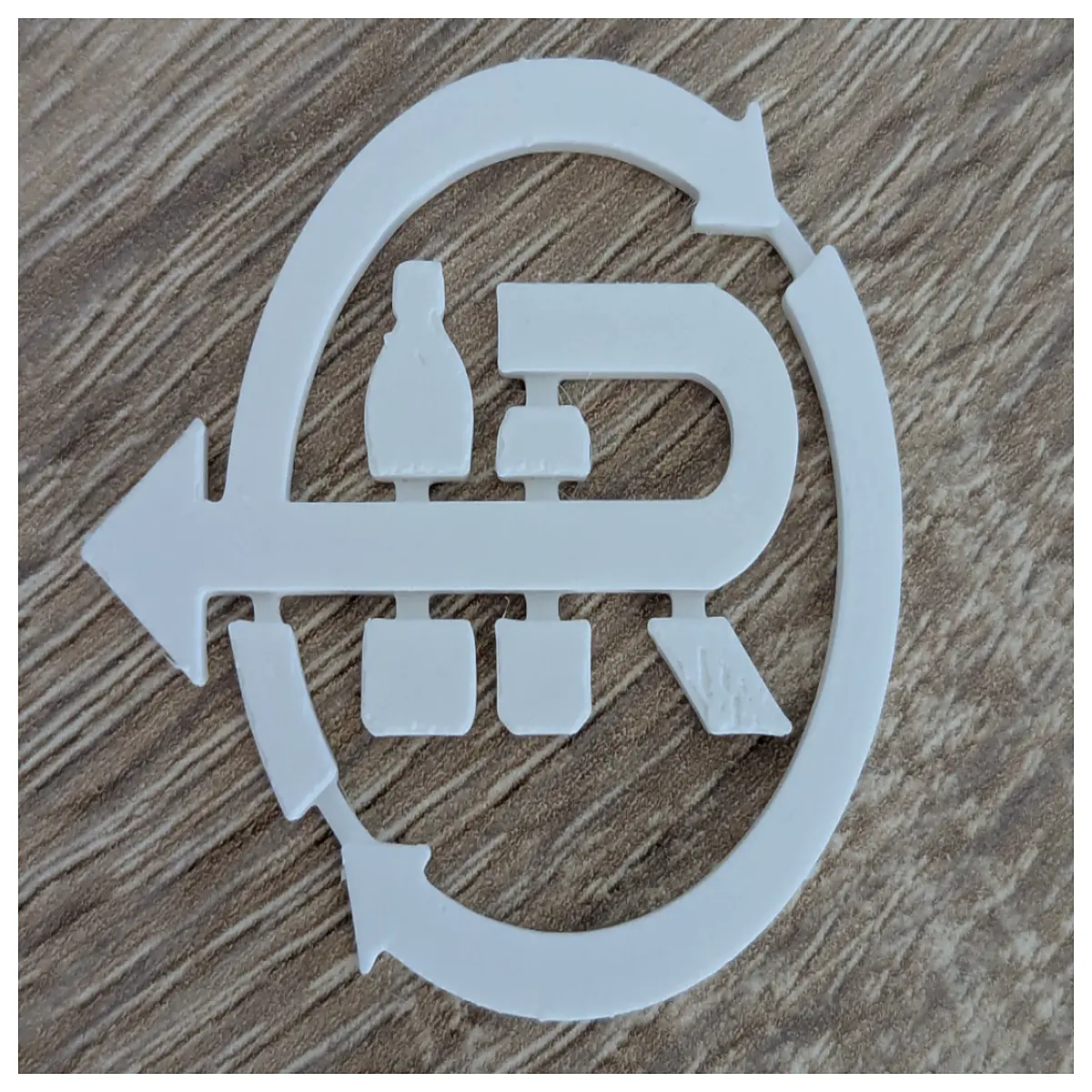 deposit return scheme bottle deposit sticker reverse vending machine label refundable container sign
