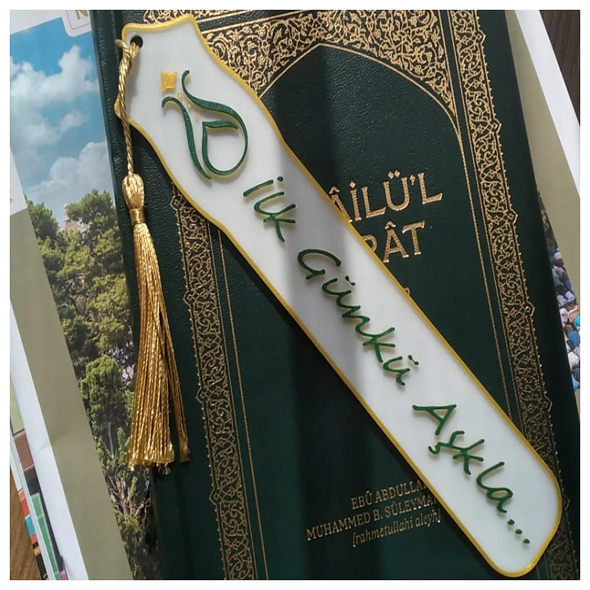 serhendi first love bookmark tassel students reading lovers aesthetic stationery