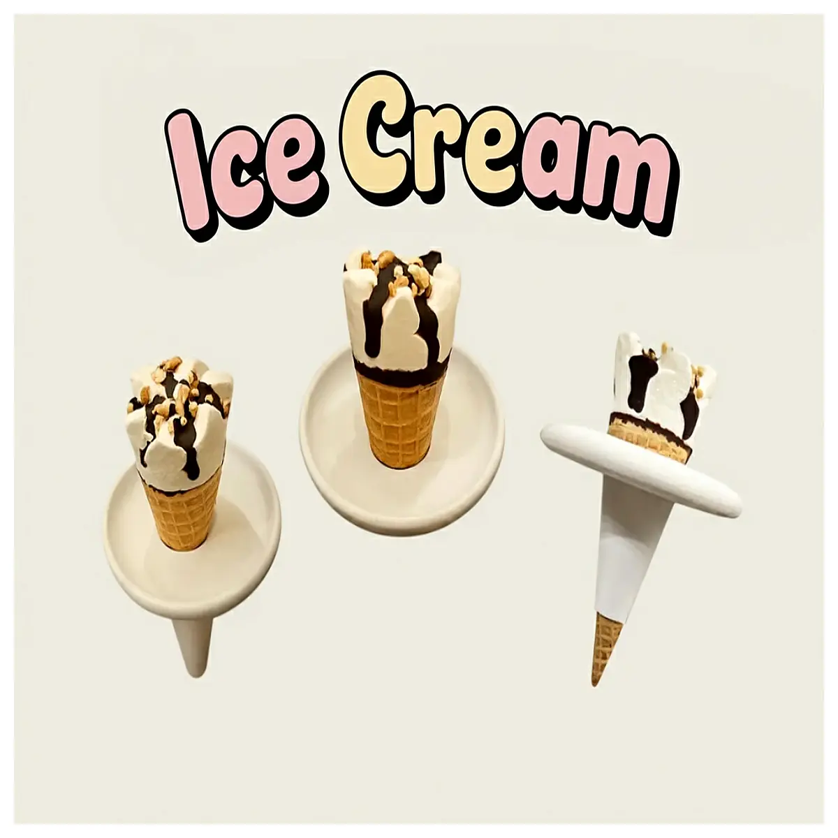 ice cream cone holder for party favors wedding table decoration cupcake rack sweet treat organizer