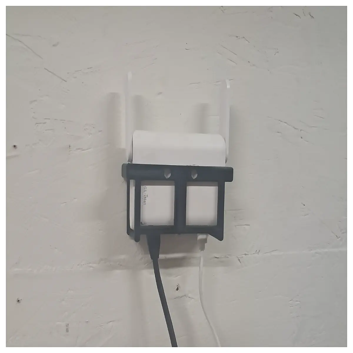 glinet opal wall mount bracket holder for router installation