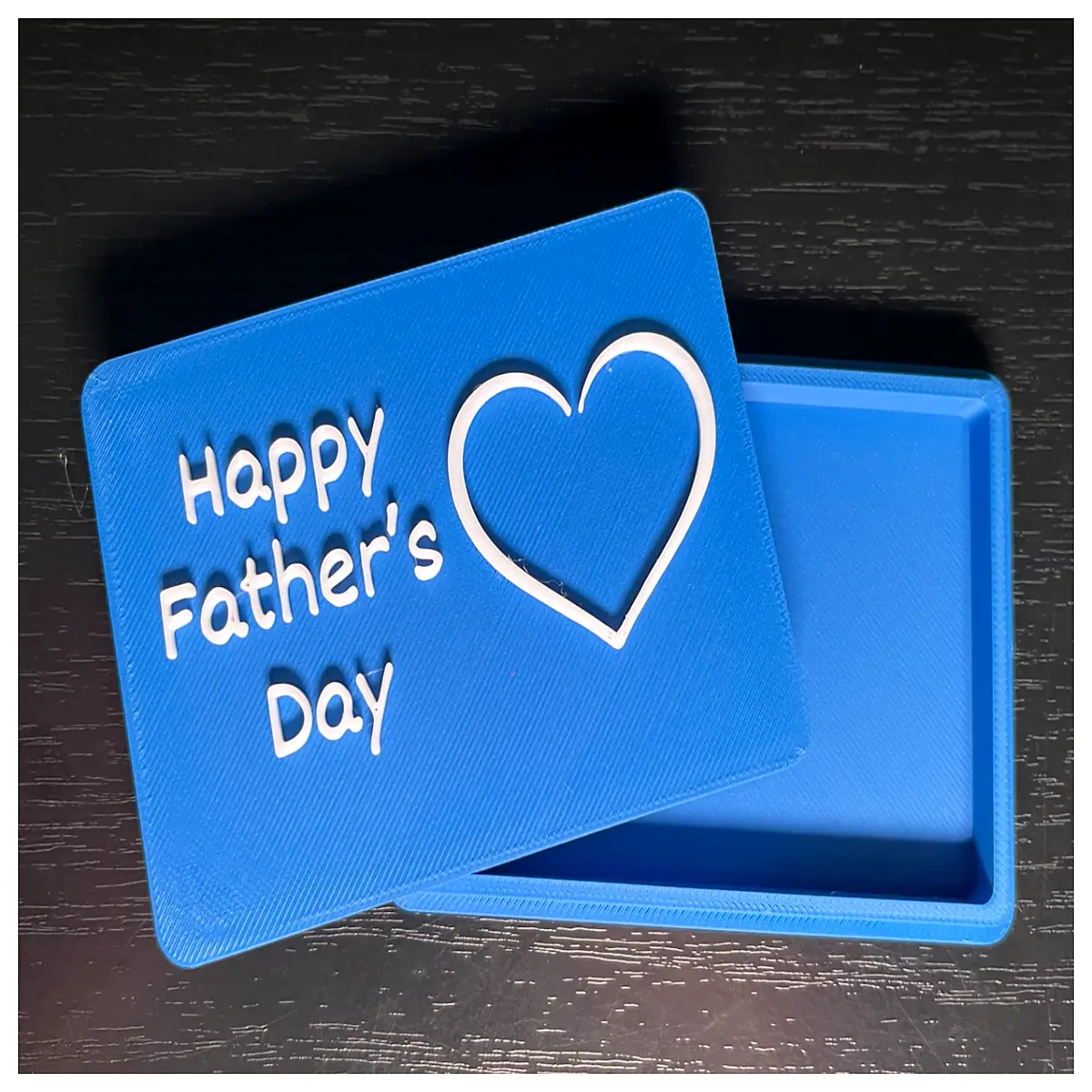 father s day gift card holder box rigid packaging with ribbon for dad birthday present