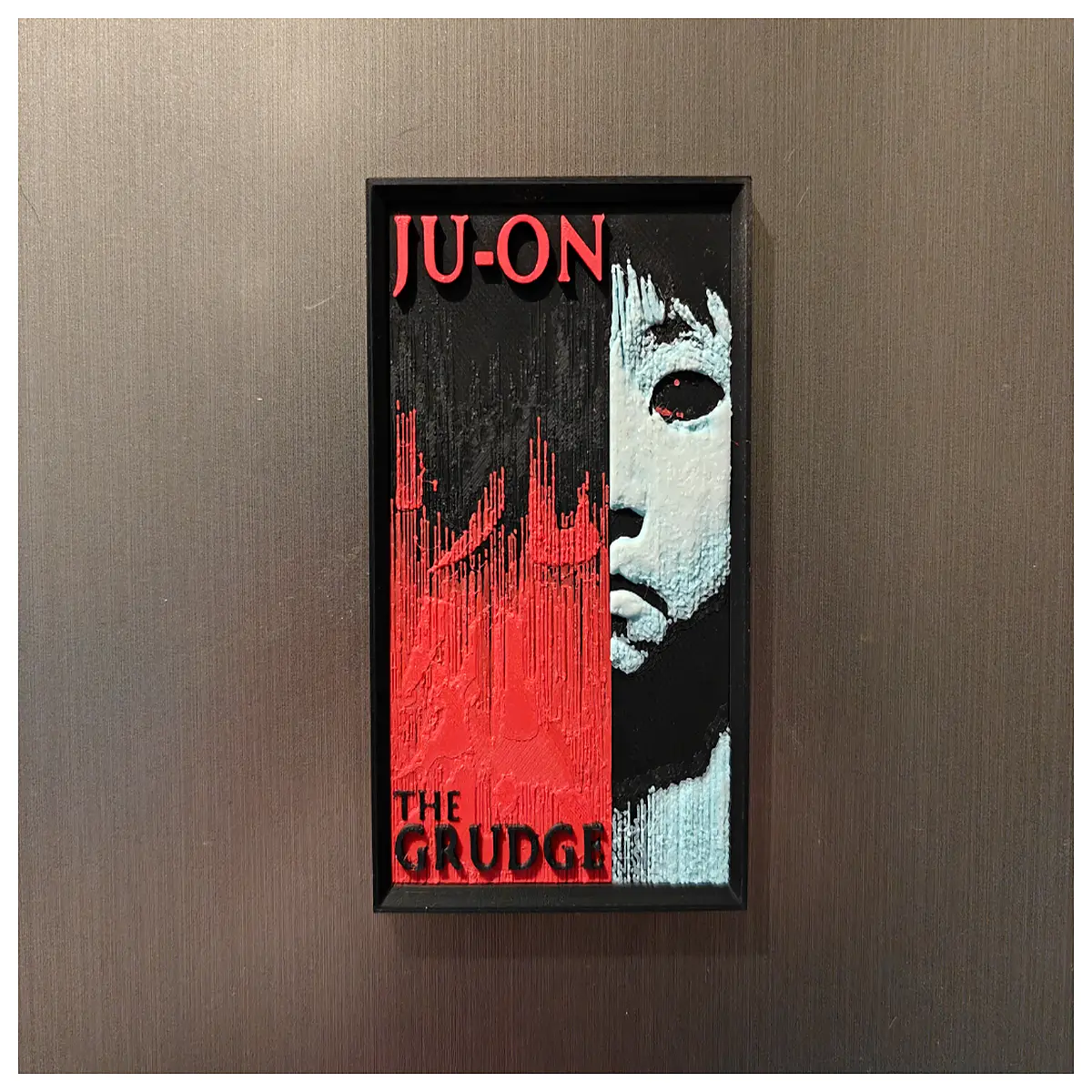sadako ring horror movie poster fridge magnet spooky home decor fans