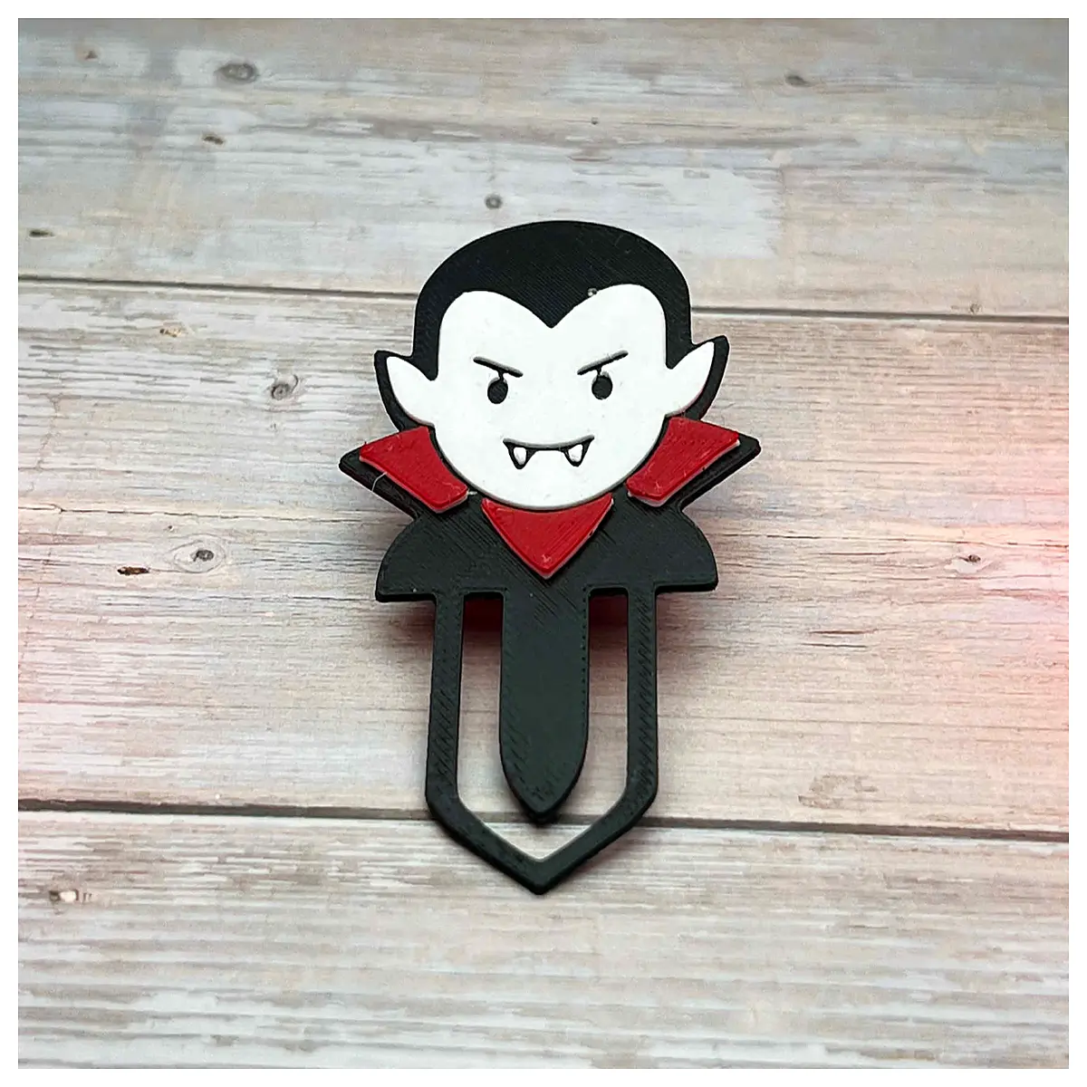 bookmark for book lovers gothic vampire reading accessory literary gift idea vintage horror novel marker
