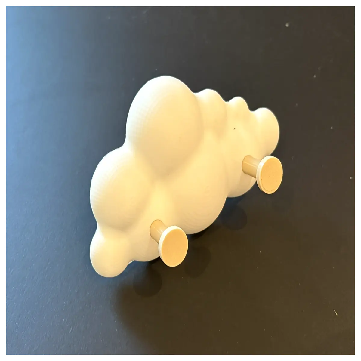 cloud wall hook small cute key holder for kids room bathroom entryway organizer