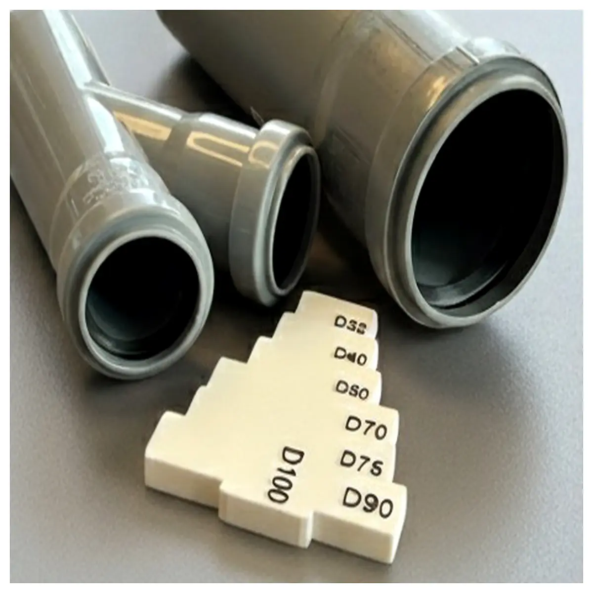 dn32 dn40 dn50 pipe diameter caliper gauge tool for pvc pp r hot water tubing measurement instrument