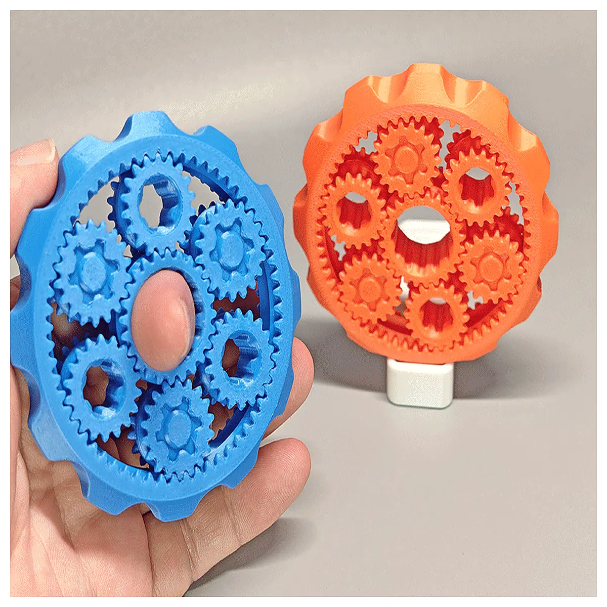 duty planetary gear fidget spinner smooth spinning anti stress toy tactile desk gadget for anxiety relief