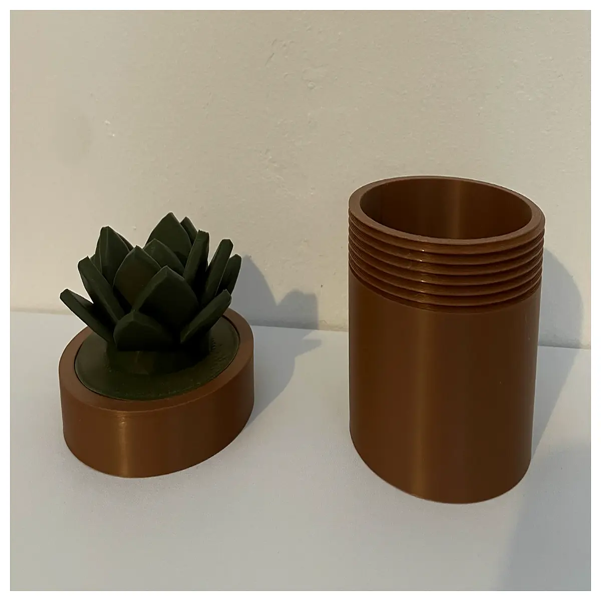 custom plant pot organizer box succulent storage container desktop plant holder printed planter tray