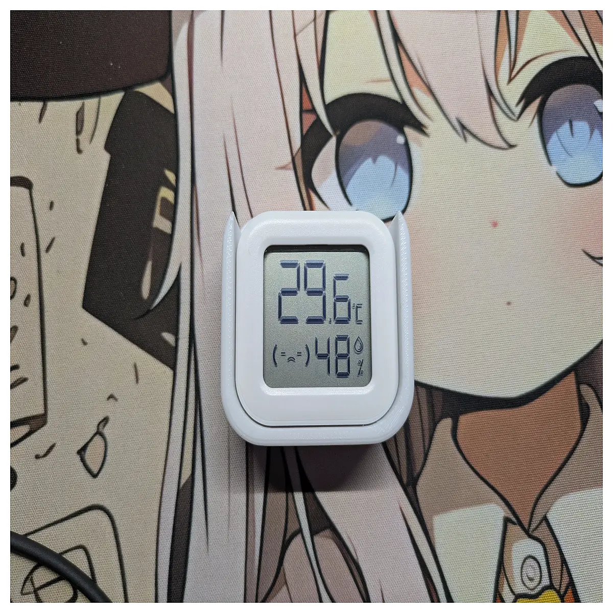 magnetic case for mudr thermometer hygrometer snap on cover protection decorative shell accessories
