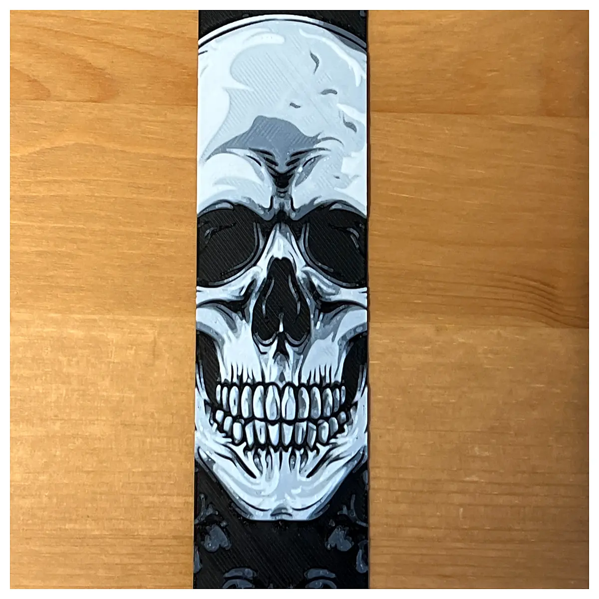 gothic skull bookmark metal reading dark academia aesthetic lovers