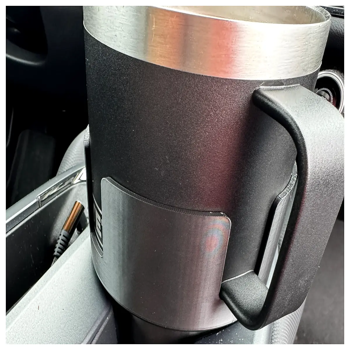 universal cup holder adapter for car console travel mug insert ring fit non slip base stabilizer portable drink coaster accessory