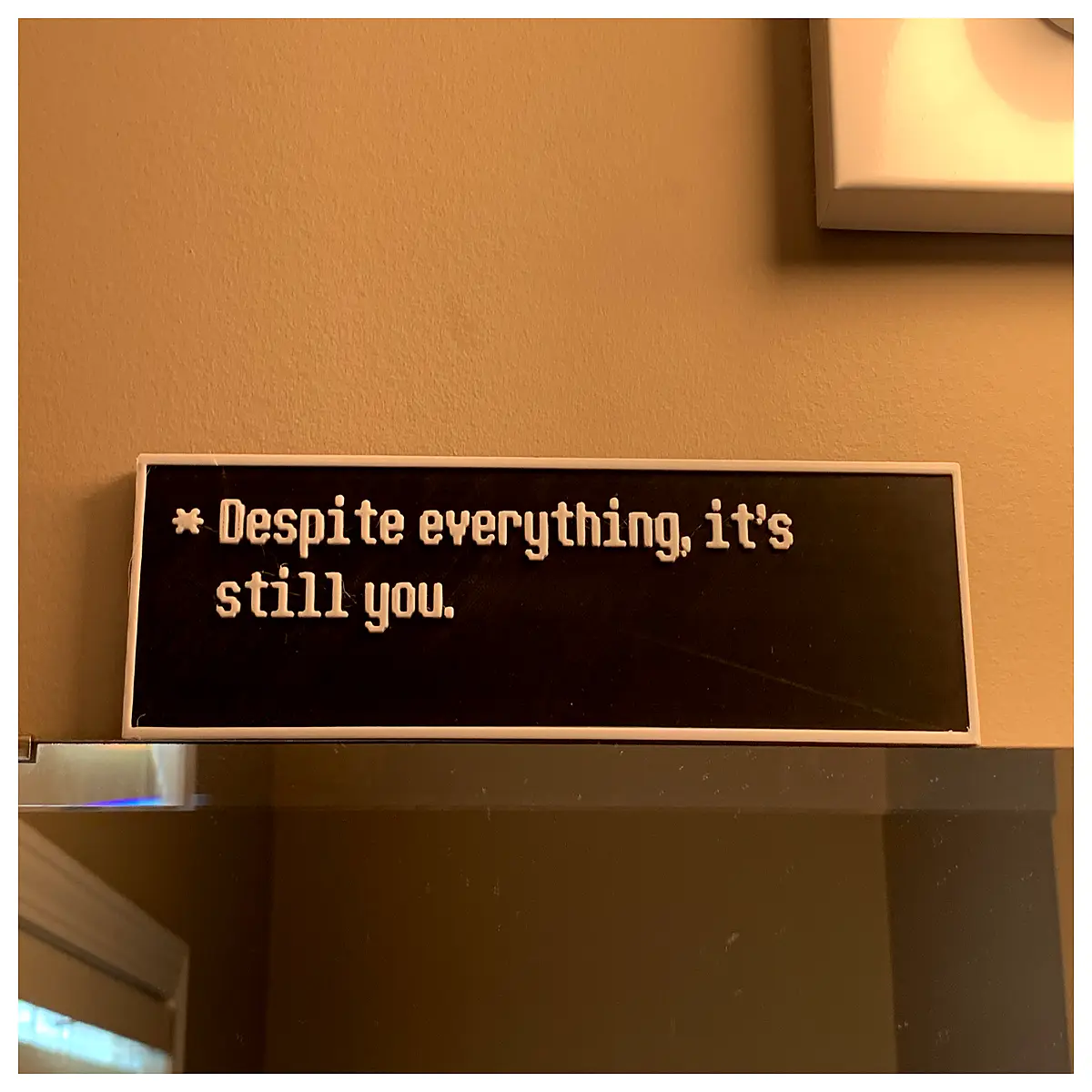 undertale sans papyrus dialogue box mirror shelf wall decor gaming room aesthetic prop