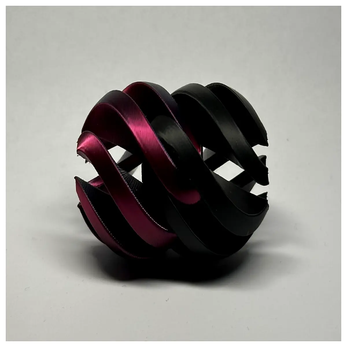 anti stress fidget ball spiral texture squeeze toy for anxiety relief and