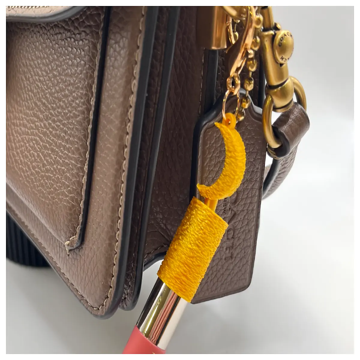 moon phase makeup bag charm keychain organizer cute aesthetic pouch for cosmetics