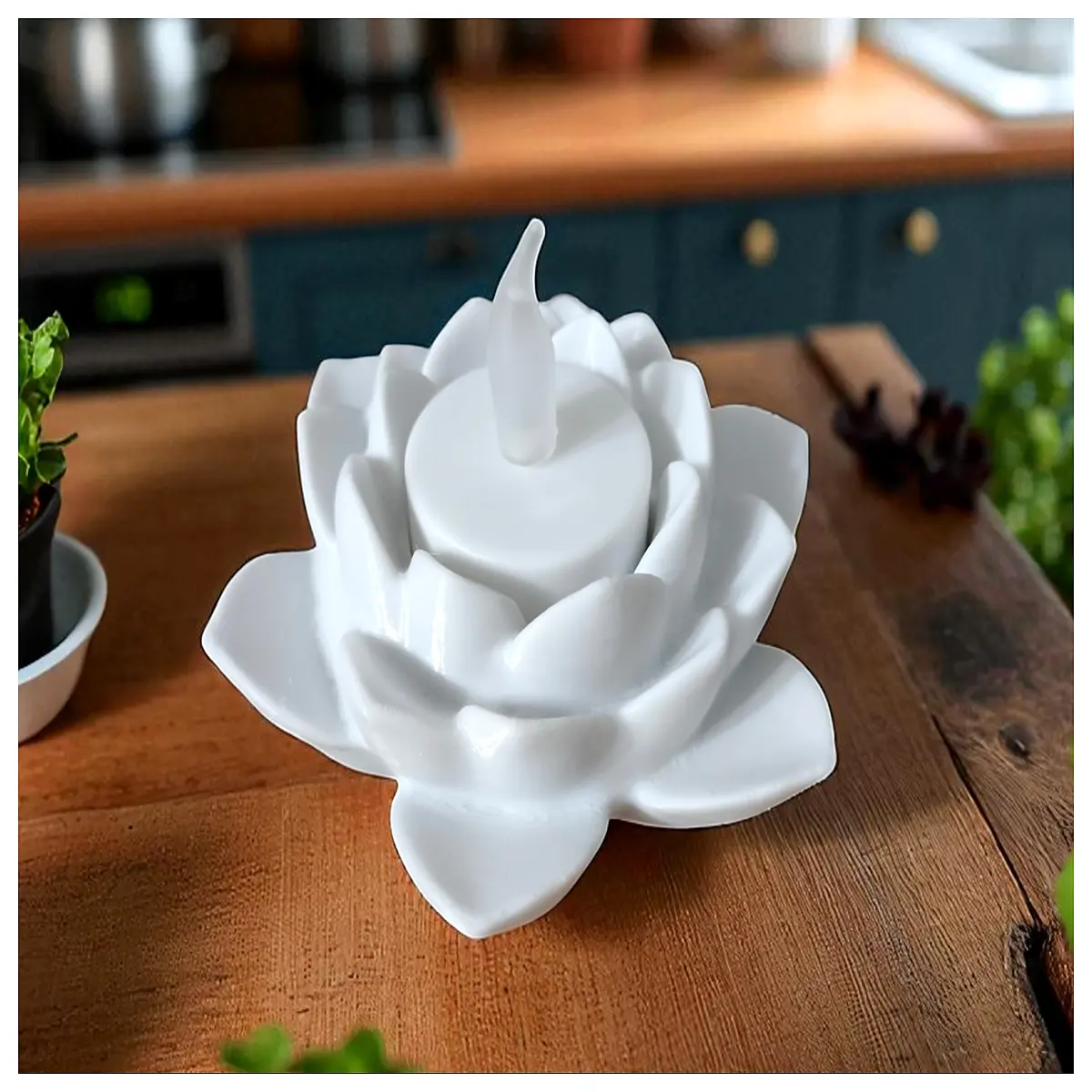 flower candle holder centerpiece wedding table decor spiritual meditation yoga altar home decoration