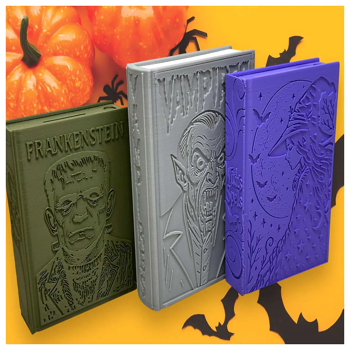 halloween treasure chest book box for kids party favors spooky storage container