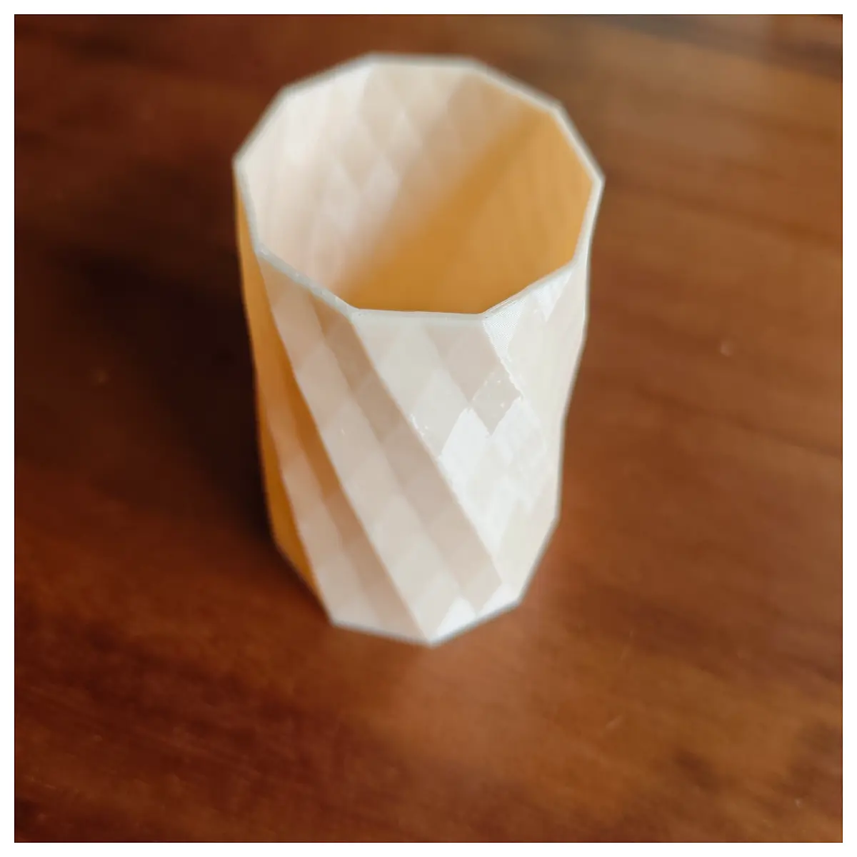 printable multi purpose desk organizer cup holder pen pot dry flower vase large capacity storage jar for beginners easy print