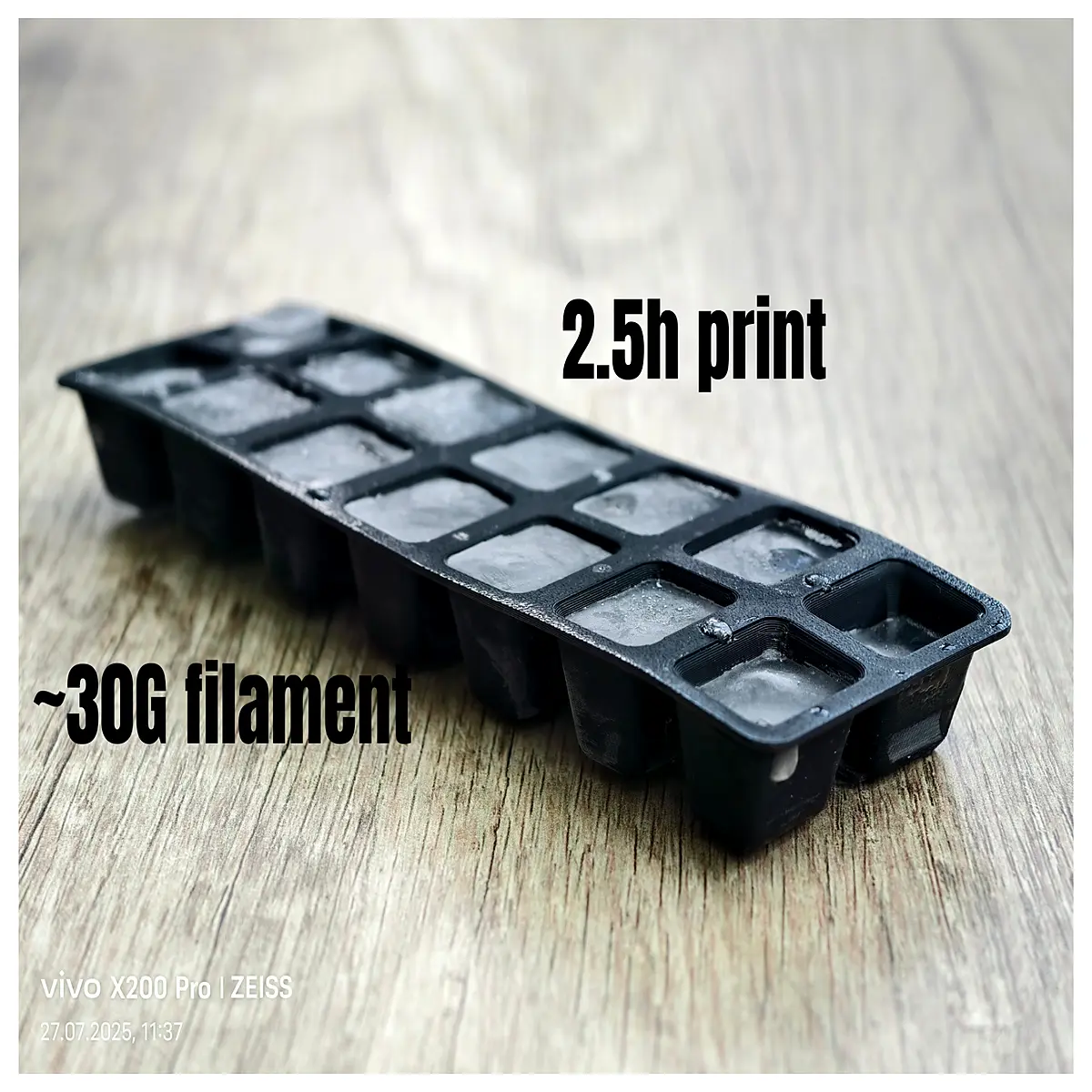 silicone tray for instant freezing large capacity square molds non stick flexible design for easy release