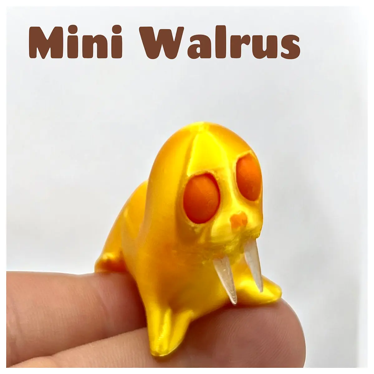 movable mini walrus plush toy interactive sea animal figure for kids realistic marine mammal doll