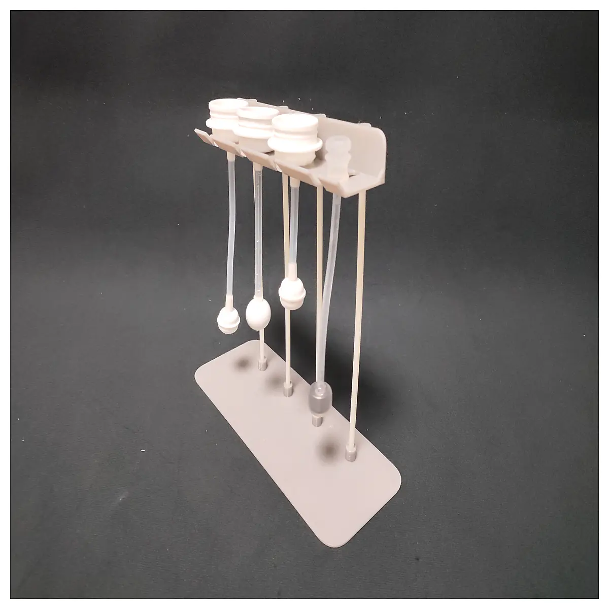baby bottle drying rack with ball straw holder for nipples and teats