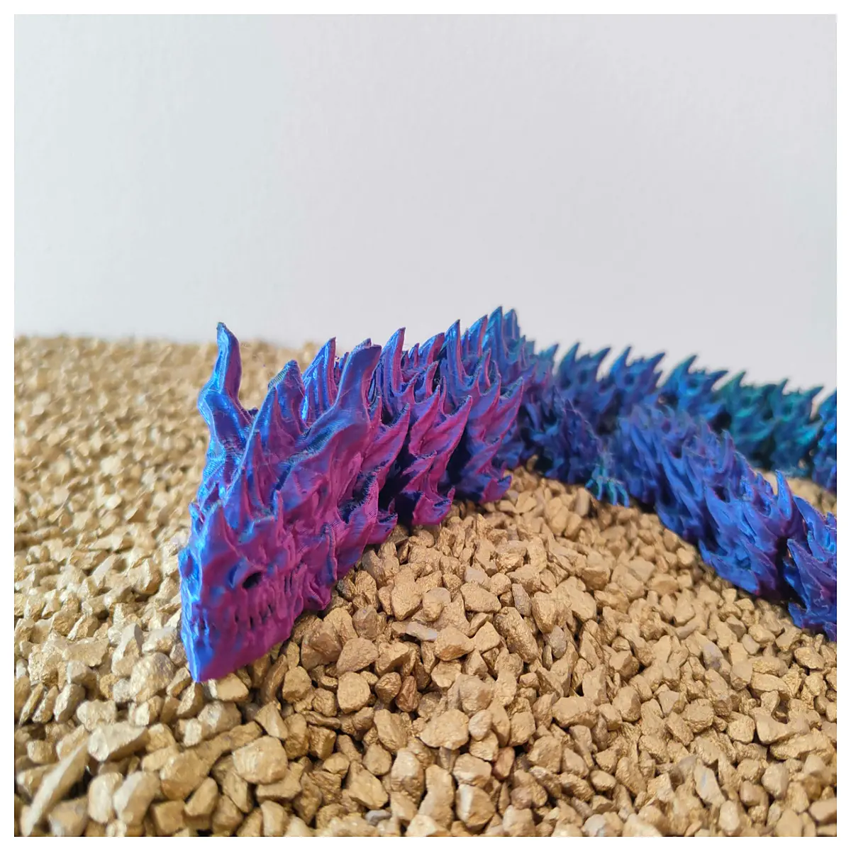 articulated spiky dragon toy for kids