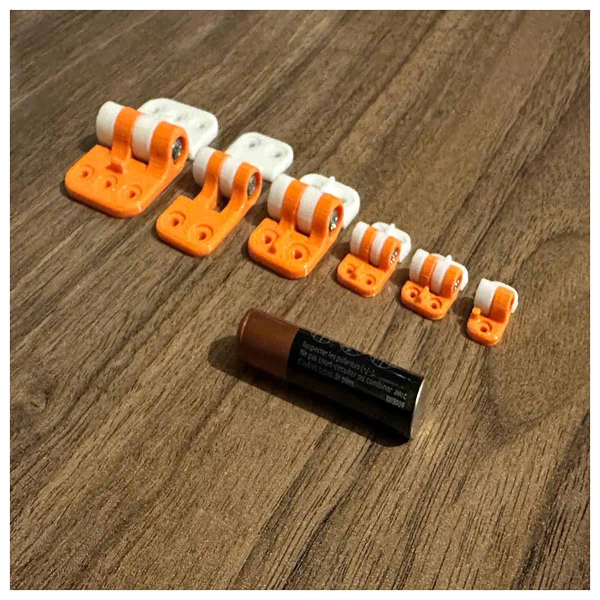mini hinge no support needed fast print low infill easy assembly