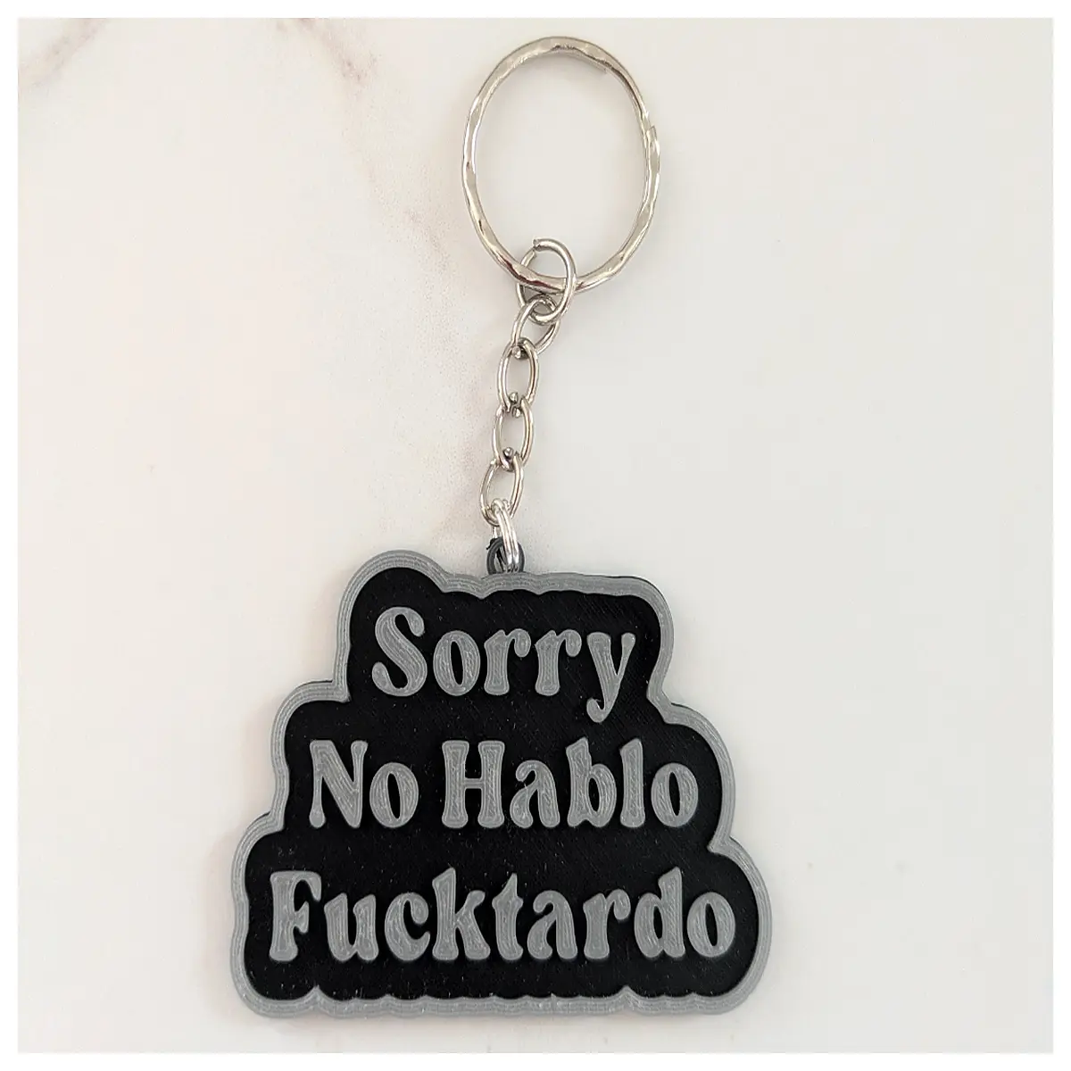 keychain with no delay instant access quick release carabiner key ring for keys and badges