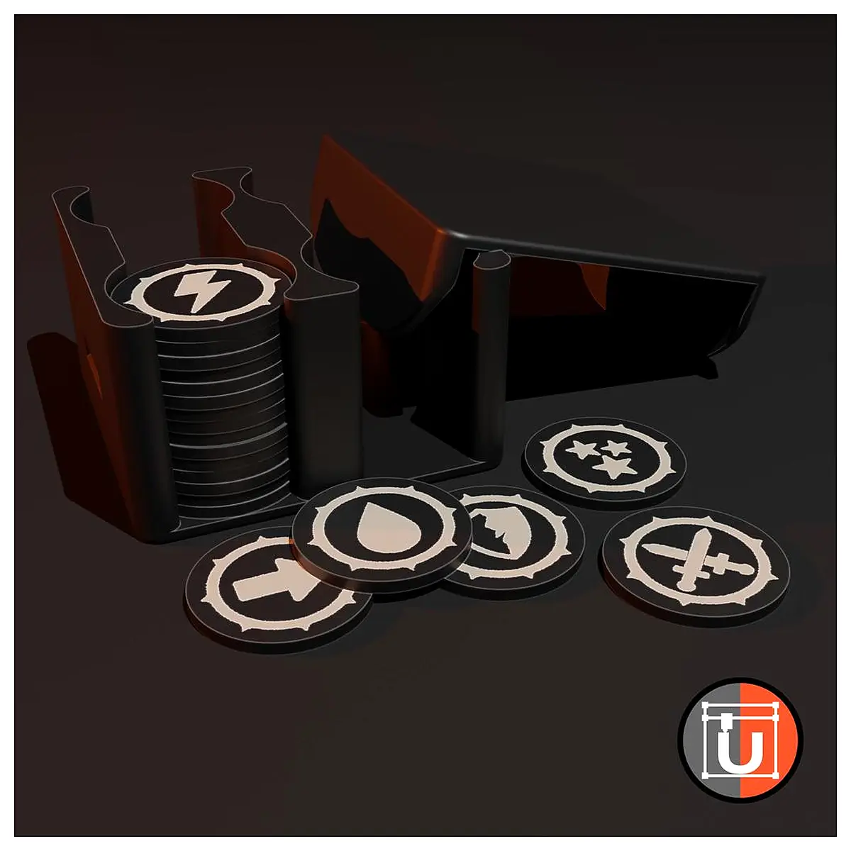 d d mini tokens for initiative tracking rpg character markers board game standees fantasy roleplaying accessories