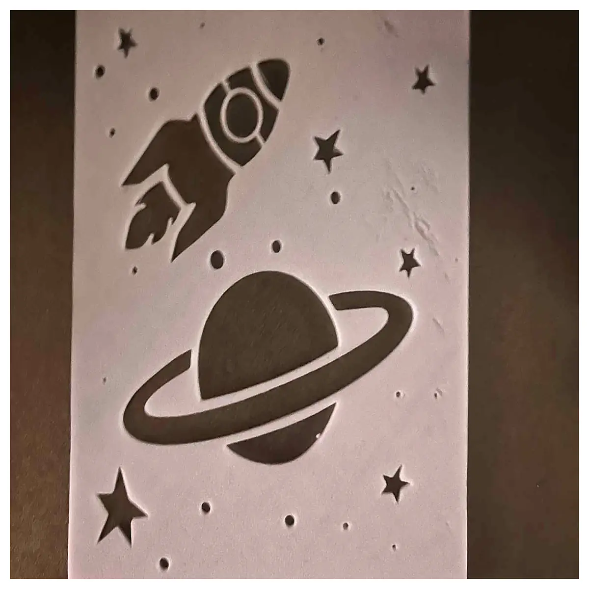 space wall art stencils reusable for bedroom ceiling decor painting diy mural template