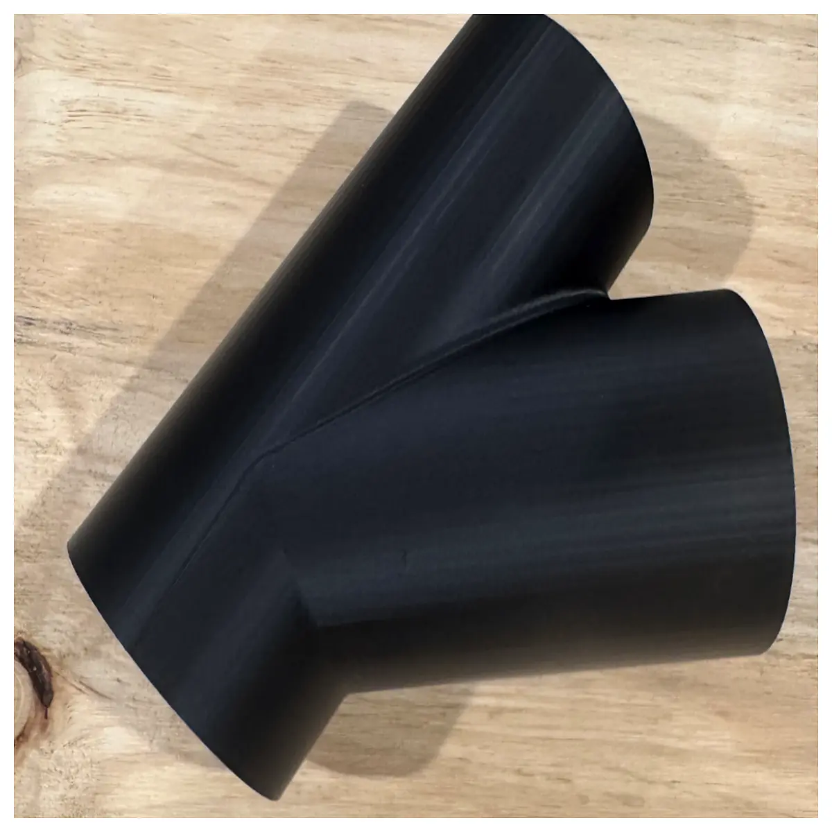 100mm collector y connector splitter hose adapter for shop vac woodworking vacuum system parts