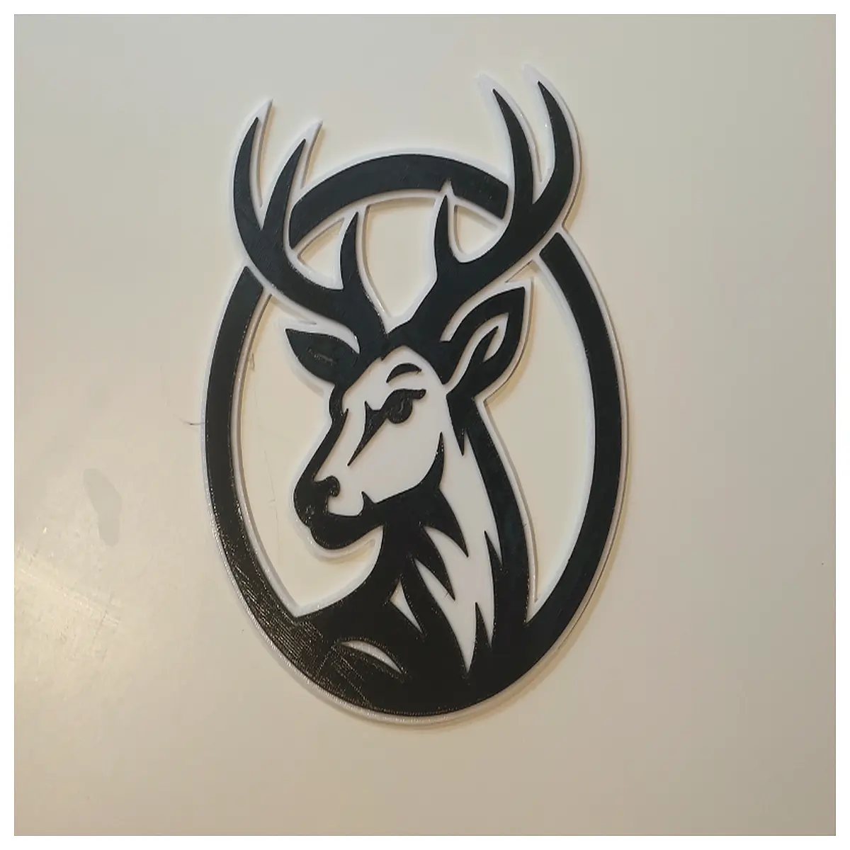 deer wall art decor metal deer silhouette hanging sculpture rustic woodland nursery animal prints for kids room