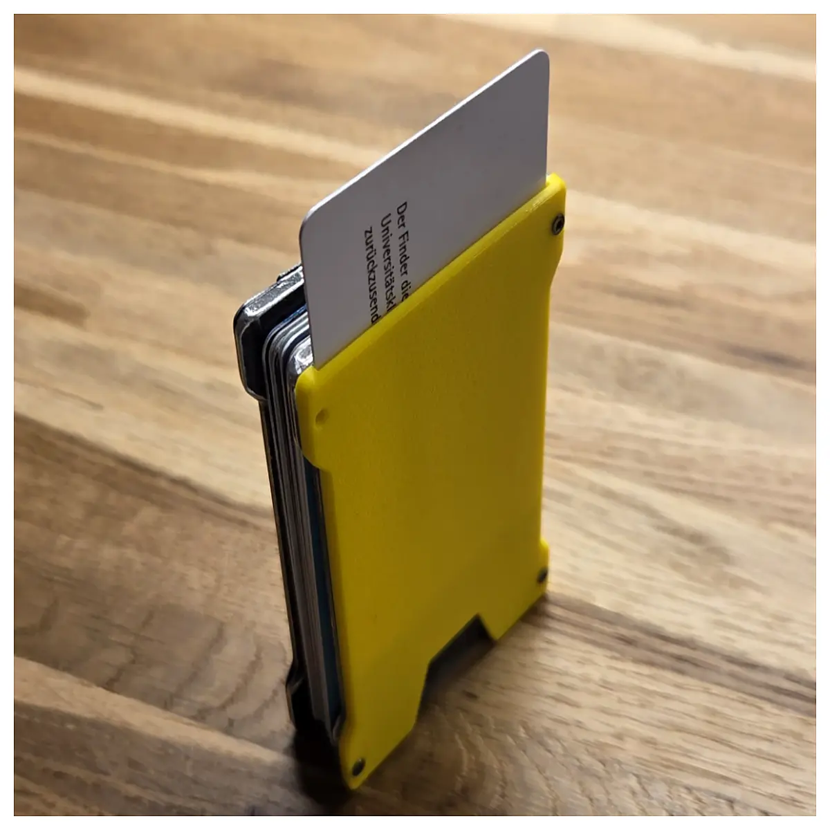 leather card holder insert for bi fold wallet slim pocket replacement panel rfid blocking front cover