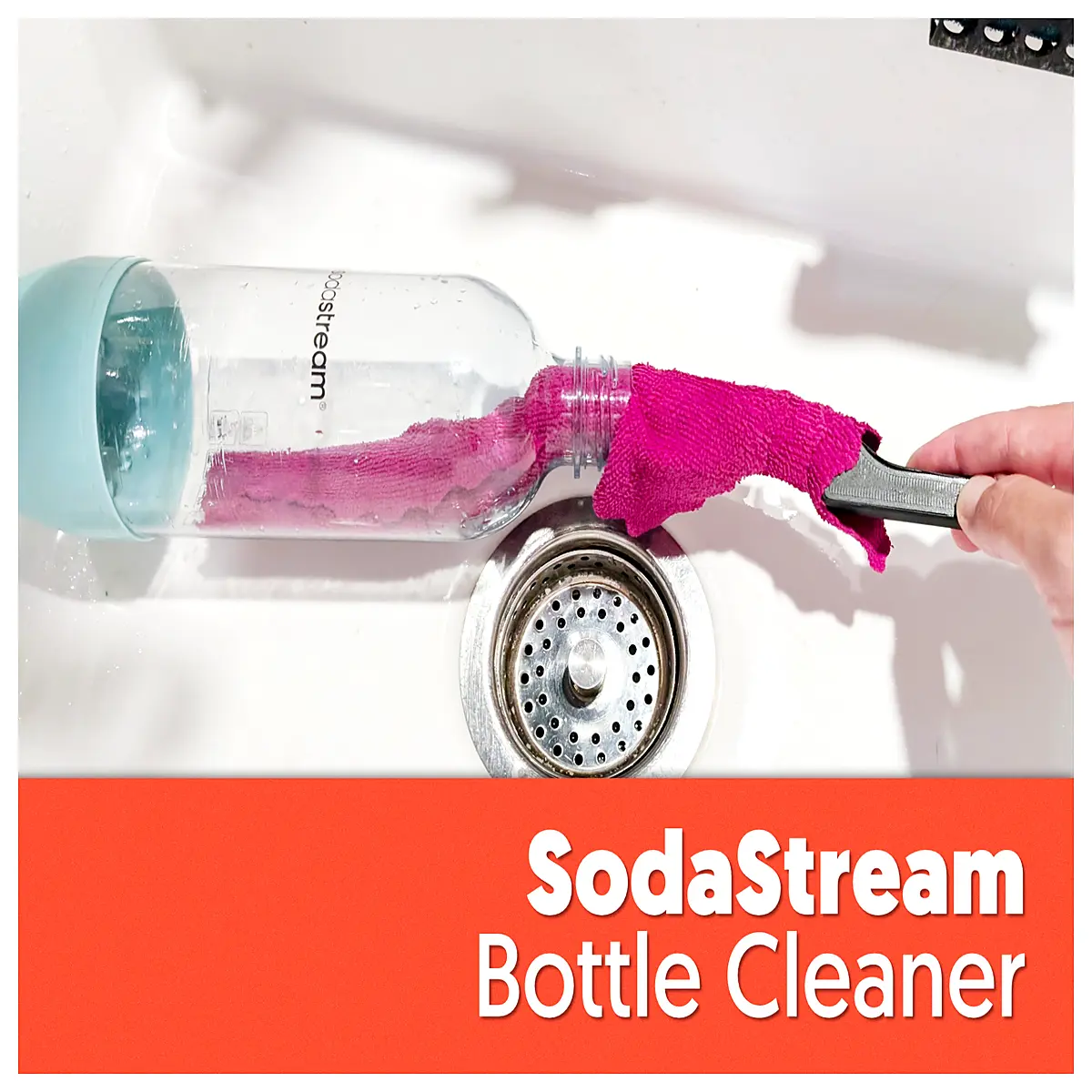 sodastream bottle cleaner brush replacement parts carbonation machine maintenance