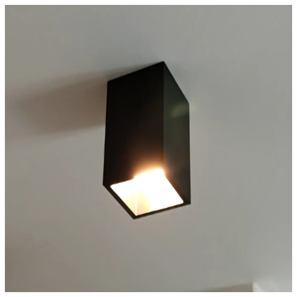 e27 spot cube recessed ceiling downlight adjustable track head for kitchen island cabinet