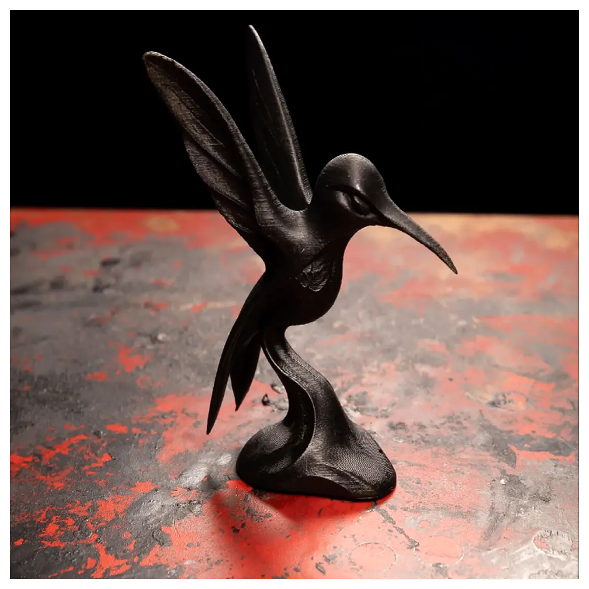 modern abstract metal bird statue for home decor garden art sculpture wall hanging ornament nature inspired animal figurine