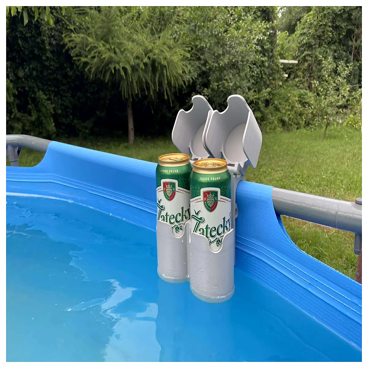 pool double filter housing with splash guard cover for sand cartridge