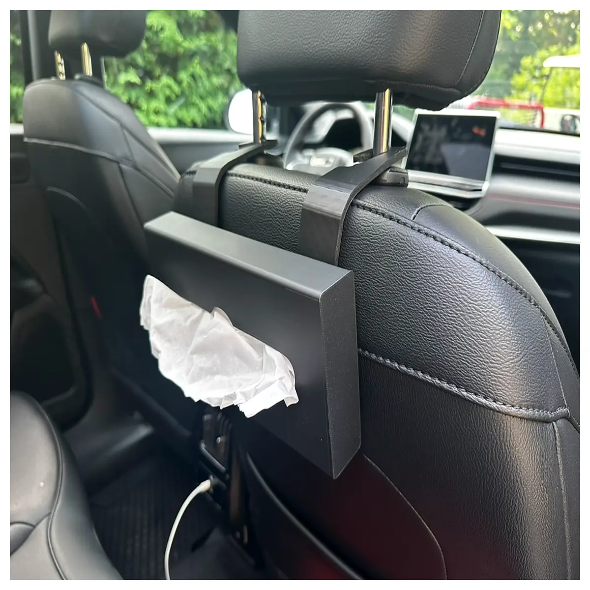 car tissue holder for headrest auto neck pillow organizer clip universal vehicle interior accessory box