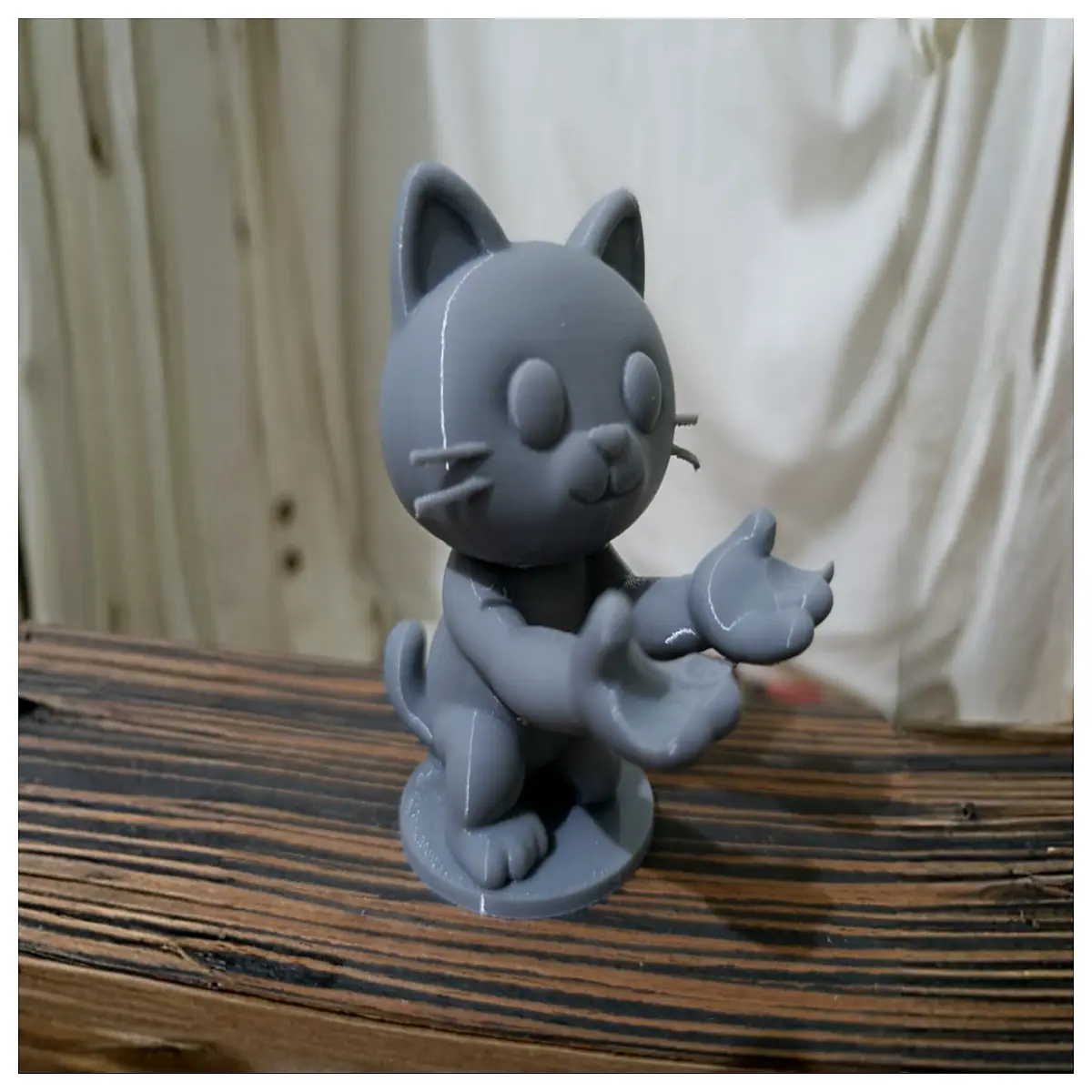 cute cat pen holder desk organizer sitting posture animal stationery storage for office supplies