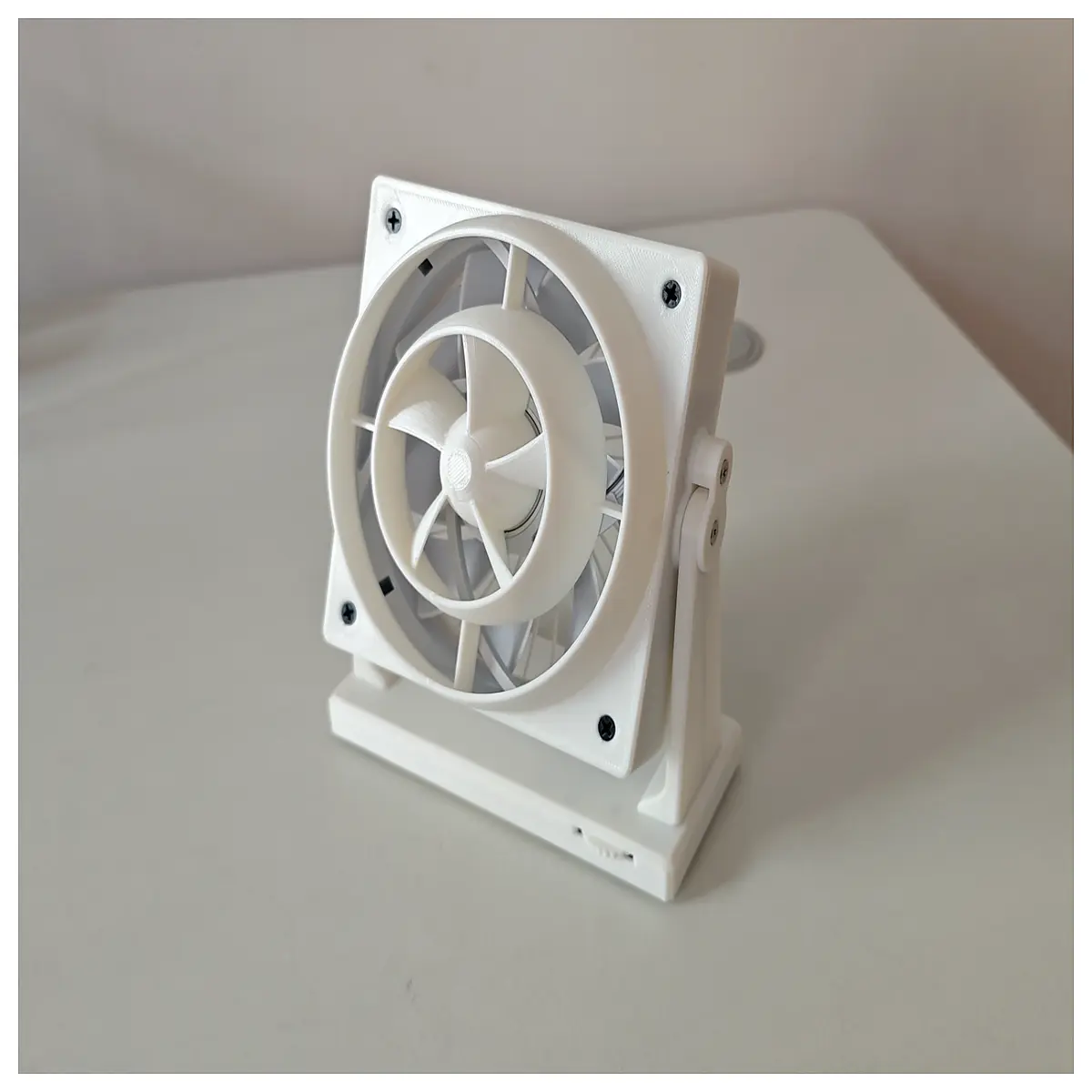 portable mini desk usb rechargeable quiet personal cooling breeze for office home travel