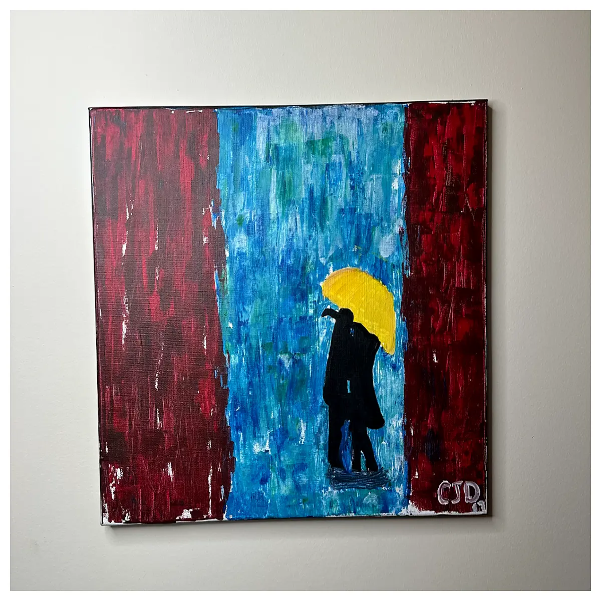 duty canvas wall hanging with wire for large art prints gallery style frameless mounting hardware system