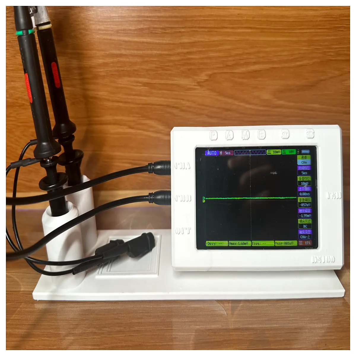 universal oscilloscope mount for ds100 series digital scope stable desktop holder bracket accessory