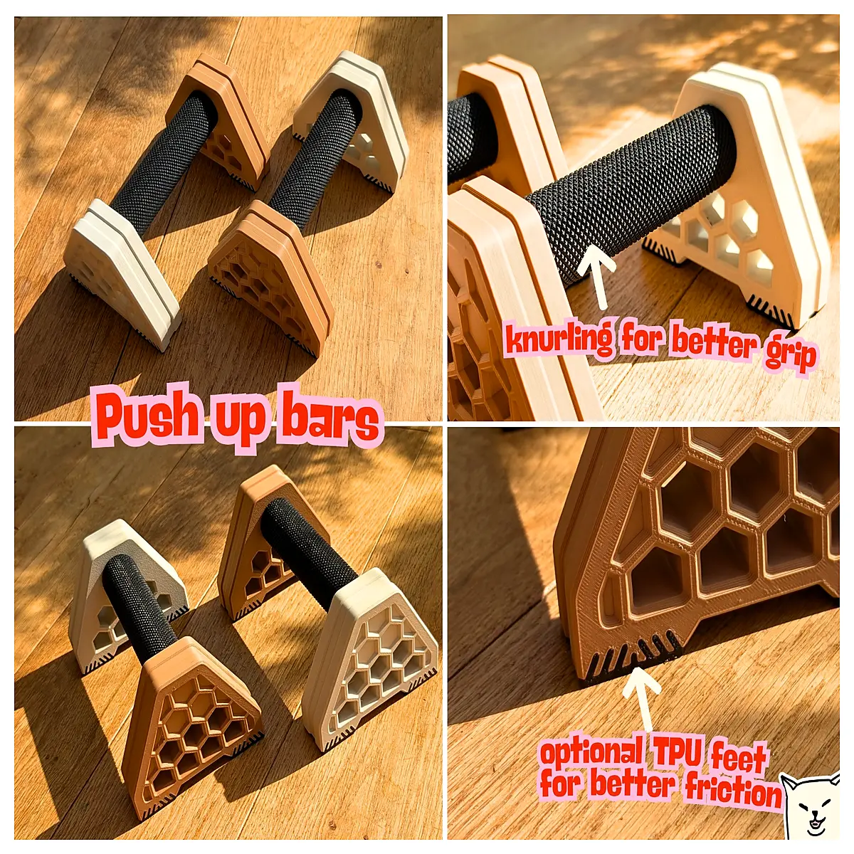 push up bars handles for home gym workout strength training equipment non slip grip fitness accessories