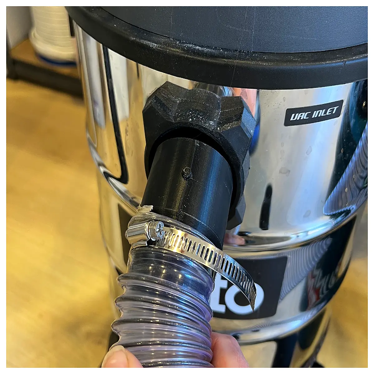 ozito shop vac hose adapter 50mm to 32mm connector fitting for wet dry vacuum cleaner collection system parts accessories