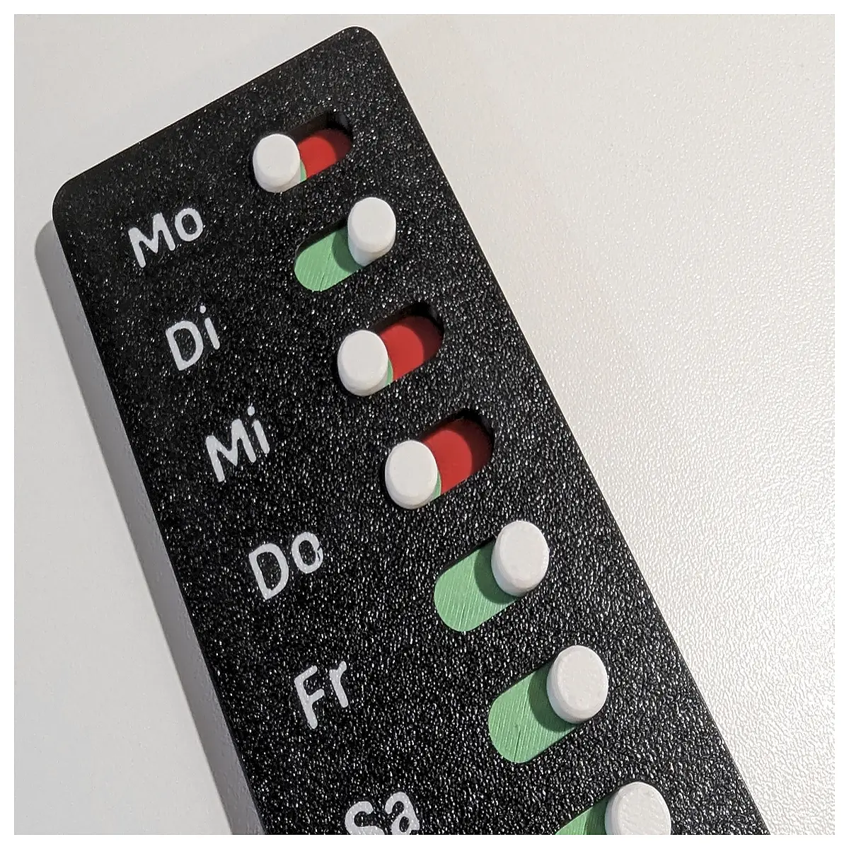 tactile switch weekly planner checklist for adhd organization