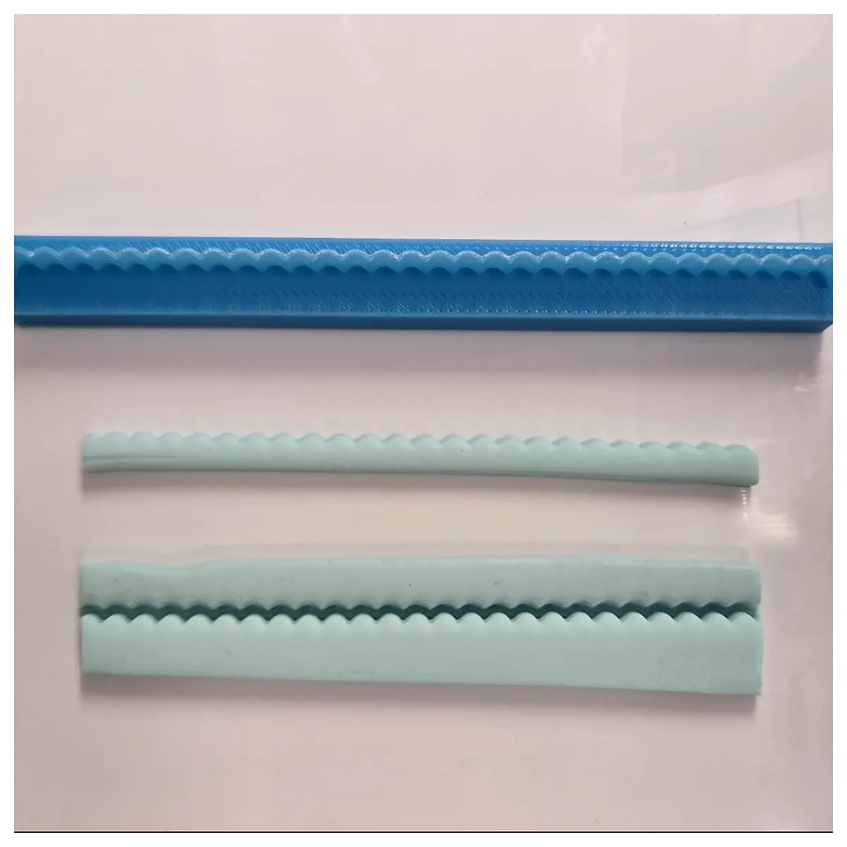 scallop edge clay cutter tool for polymer modeling cookie dough shaping fondant pastry embossing trimmer