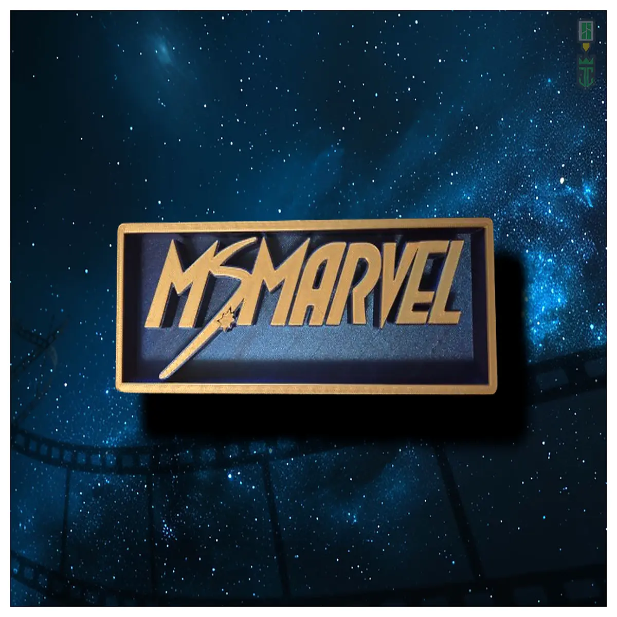 ms movie room sign box neon home decor gaming setup bedroom wall art