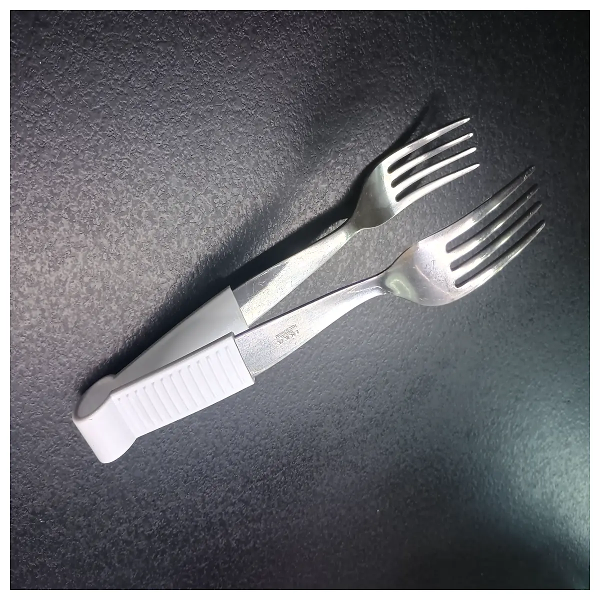 stainless steel spaghetti tongs serving fork pasta server kitchen utensil