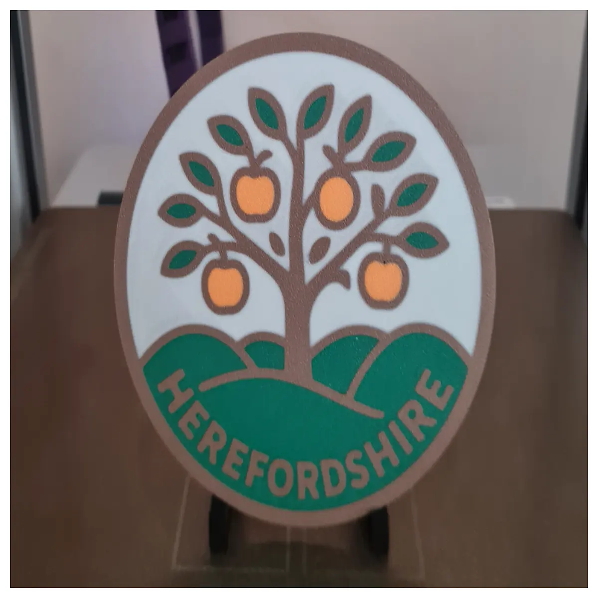 hertfordshire coaster set map decor county locals home bar accessories anti slip drink mat